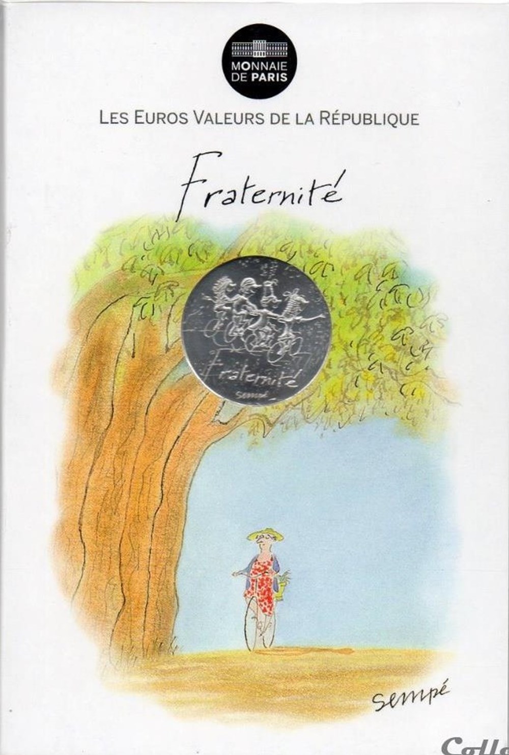 2014 - 10 euro Sempé - Fraternité, été monnaies euros france 2014 10 euro sempe fraternite ete