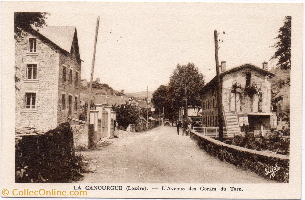 C13 - L'Avenue des Gorges du Tarn cartes postales europe france c13 avenue des gorges du tarn