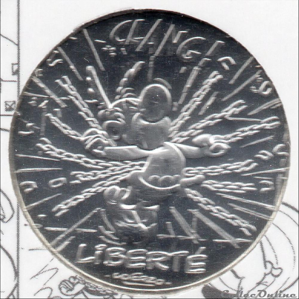 2015 - 10 euro Astérix - Liberté monnaie france moderne 2015 10 euro asterix liberte