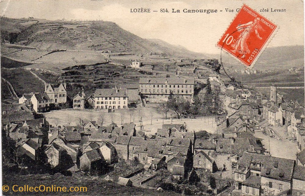 C18 - 854 - Vue Générale côté Levant cartes postales europe france c18 854 vue generale cote levant