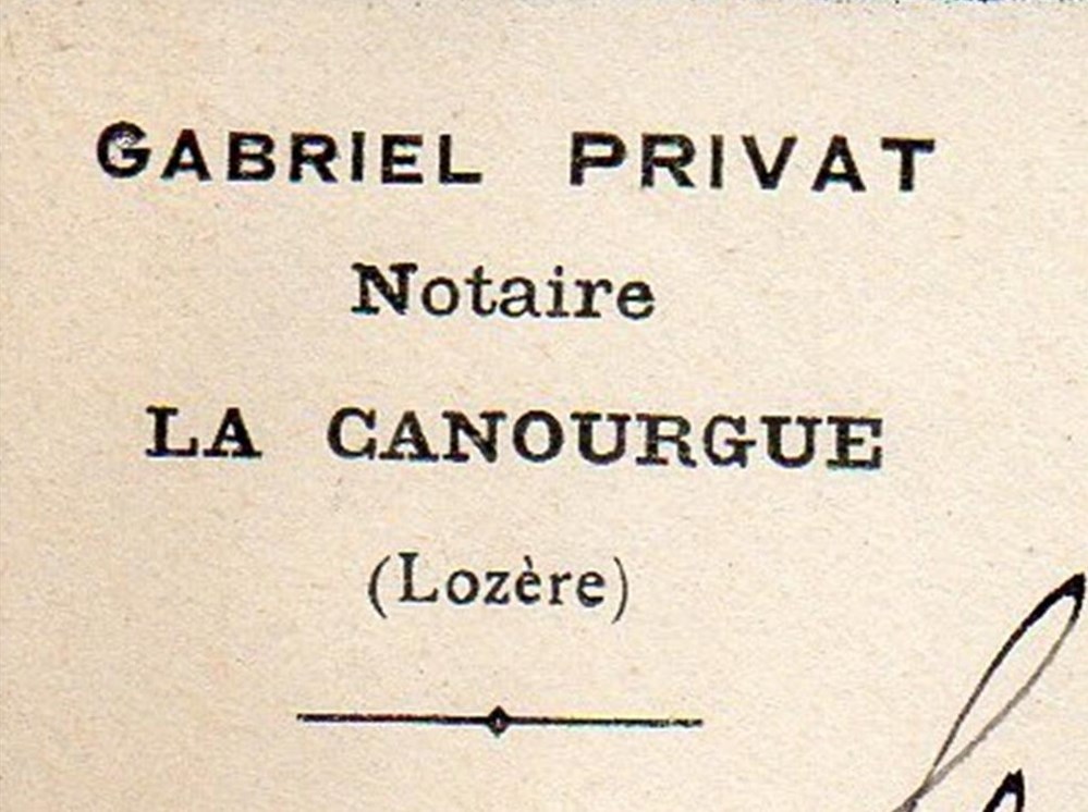 Privat Gabriel (1906) documents anciens factures commerciaux privat gabriel 1906