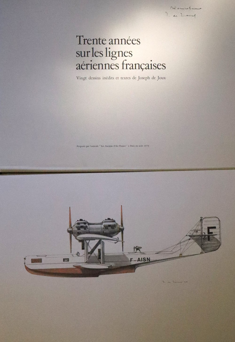 livres bd revues trente annees sur les lignes aeriennes francaises