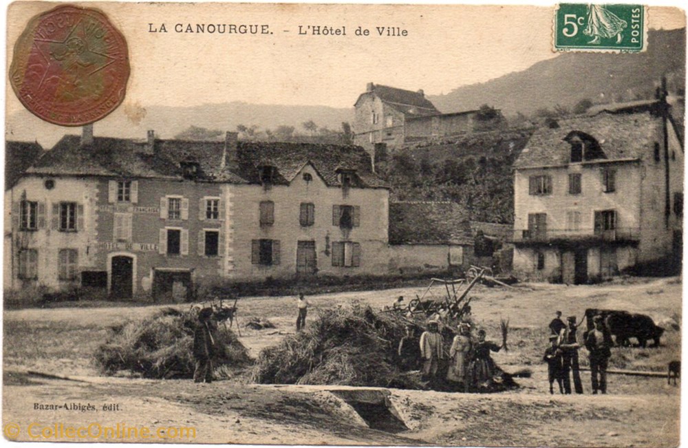 cartes postales europe france c03 hotel de ville