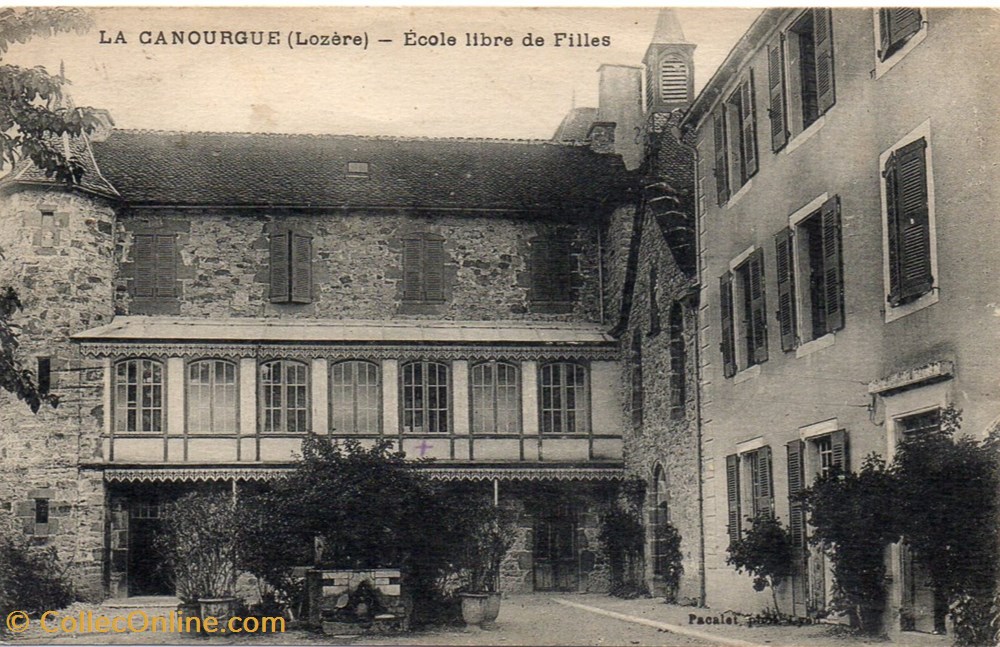 cartes postales europe france c19 ecole libre de filles