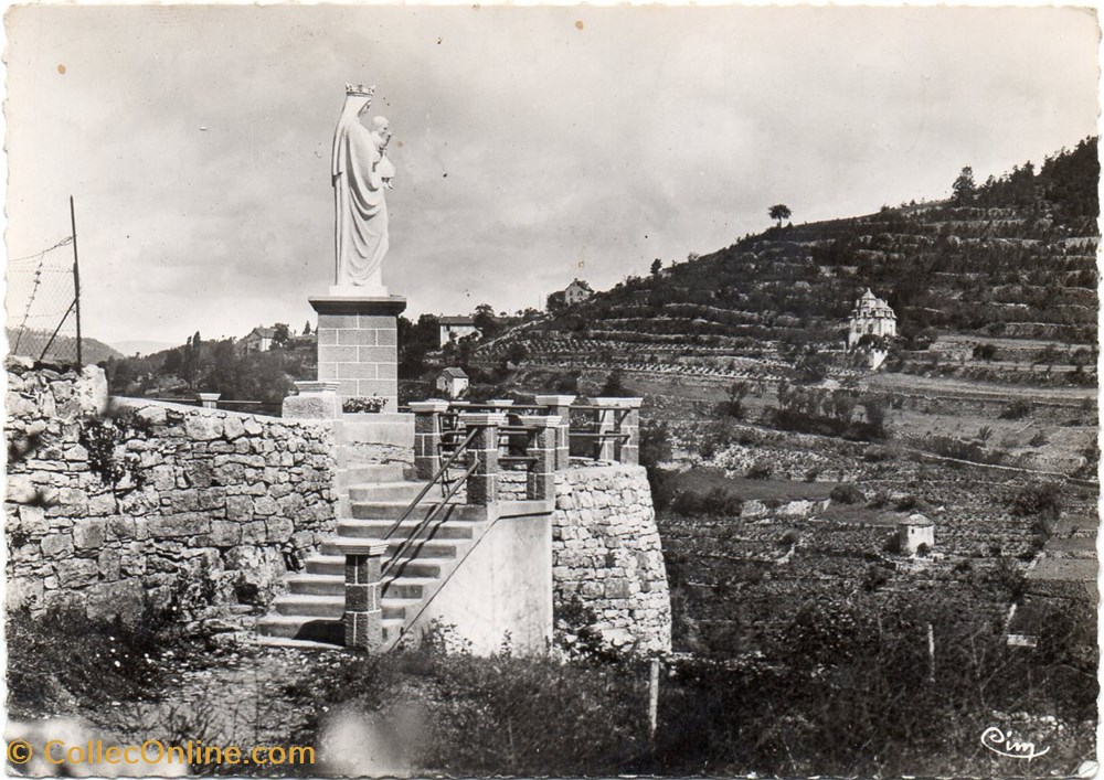 cartes postales europe france c03 18 la vierge