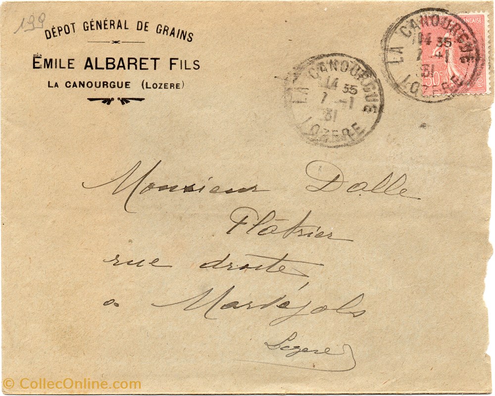 Albaret Emile (1931) documents anciens factures commerciaux albaret emile 1931