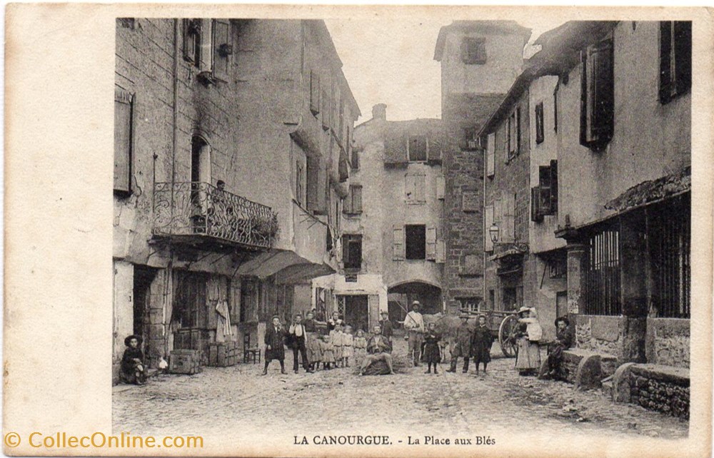 cartes postales europe france c09 la place aux bles