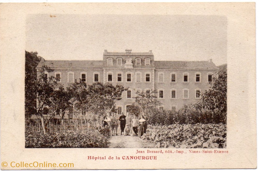 cartes postales europe france c26 hopital de la canourgue