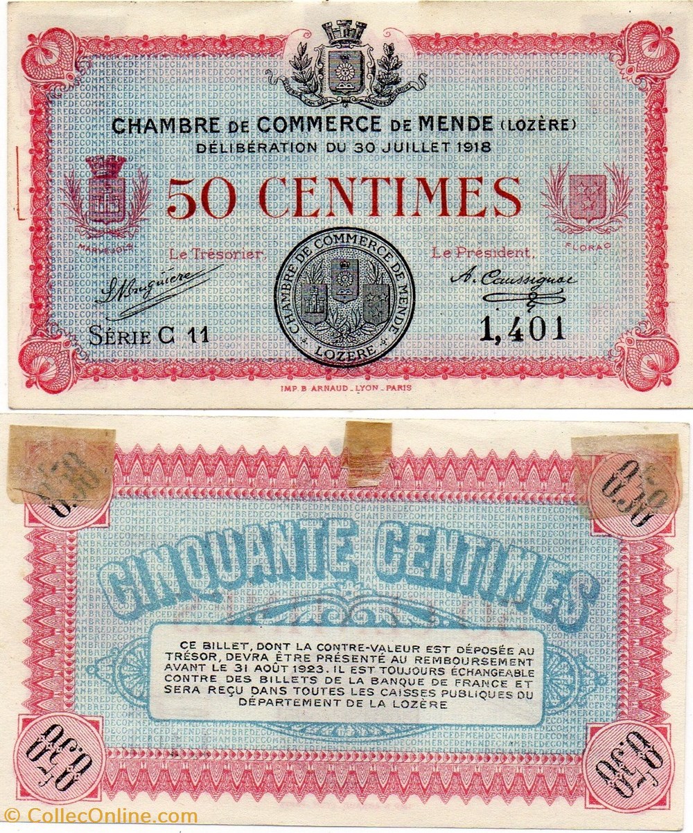 50 cent. C.C.M. - Série C11 billets europe france 50 cent c c m serie c11