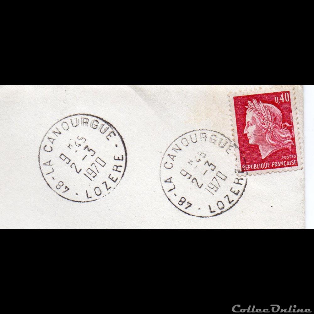 1970 - Type A9 marque postale europe france 1970 type a9