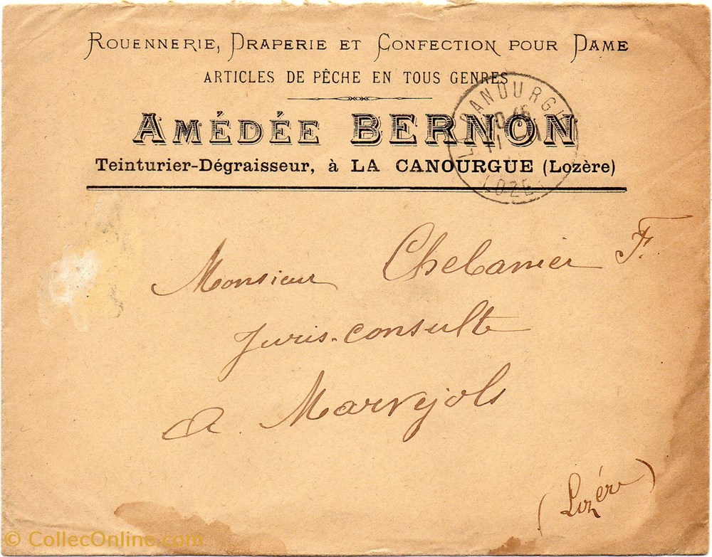 documents anciens factures commerciaux bernon amedee 1911
