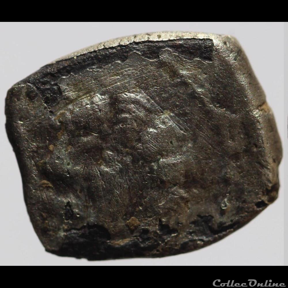 CL série 8.8 - Drachme BIRACOS au sanglier monnaie antique gauloise cl serie 8 8 drachme biracos au sanglier