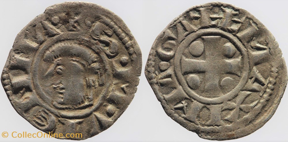Dauphiné - Vienne - Denier monnaies france feodales dauphine vienne denier