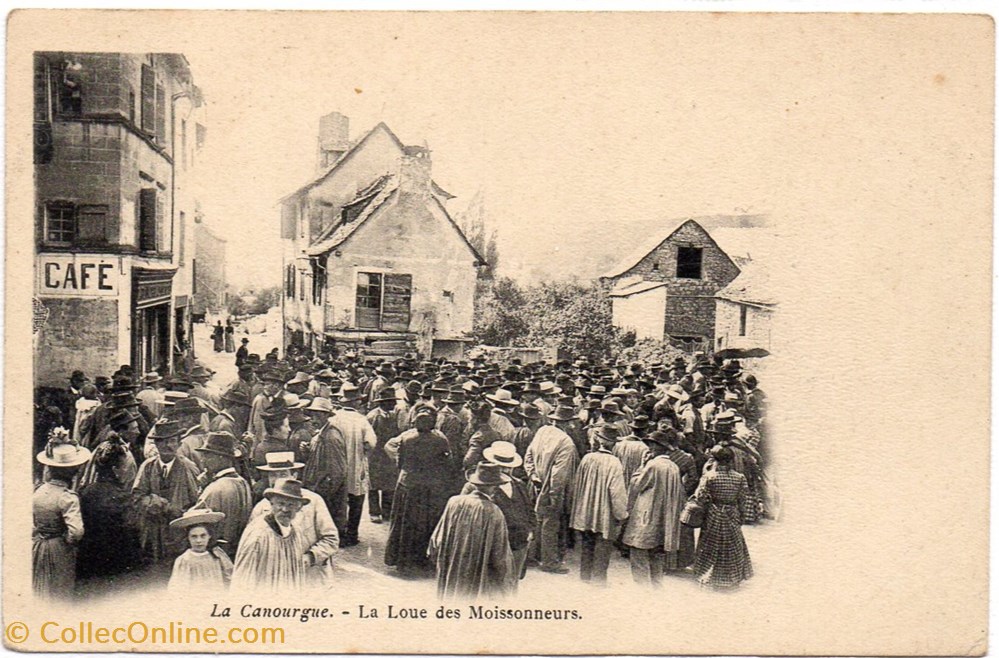 C02 - La loue des Moissonneurs cartes postales europe france c02 la loue des moissonneurs