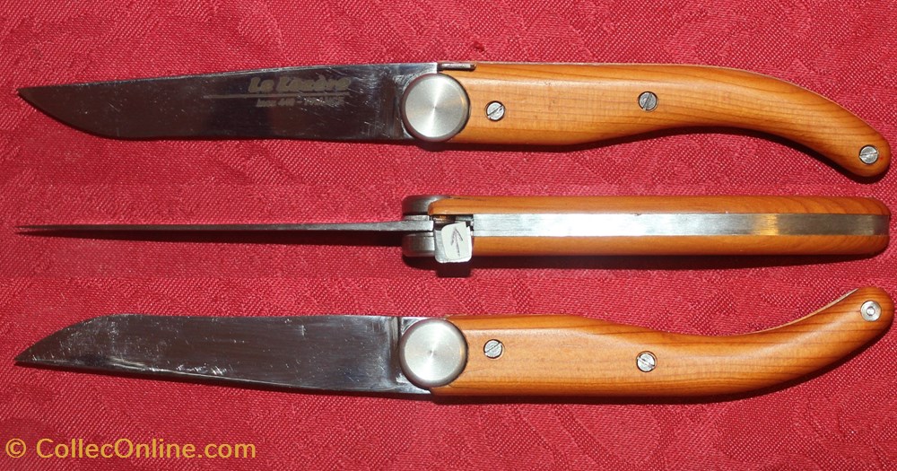 Couteau le Lozère, Bastide S.A.R.L. - 1994 3 couteaux regionaux couteau le lozere bastide s a r l 1994