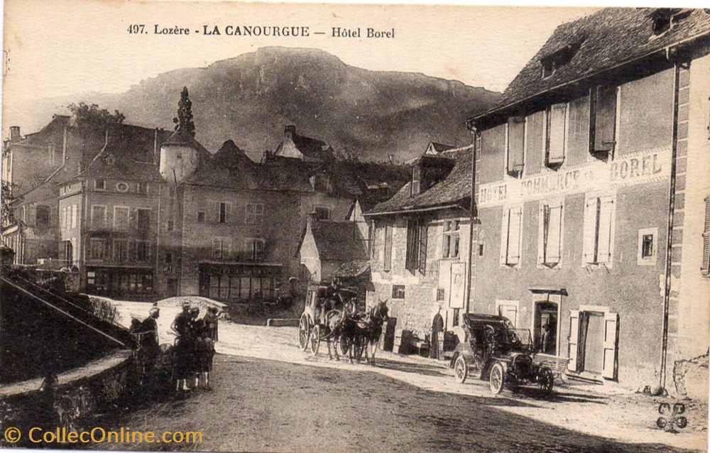 cartes postales europe france c27 497 hotel borel