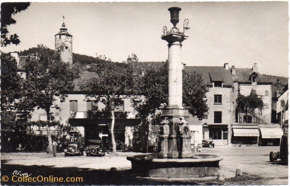 cartes postales europe france c36 49 place du pre commun
