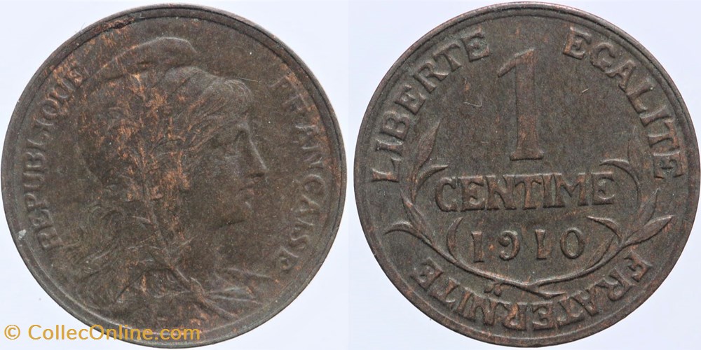 monnaies monde france f 105 dupuis 1 c 1910