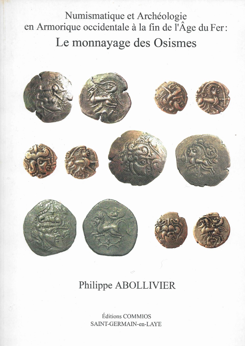 2008 - Le monnayage des Osismes - P. Abollivier monnaies livres ouvrages 2008 le monnayage des osismes p abollivier
