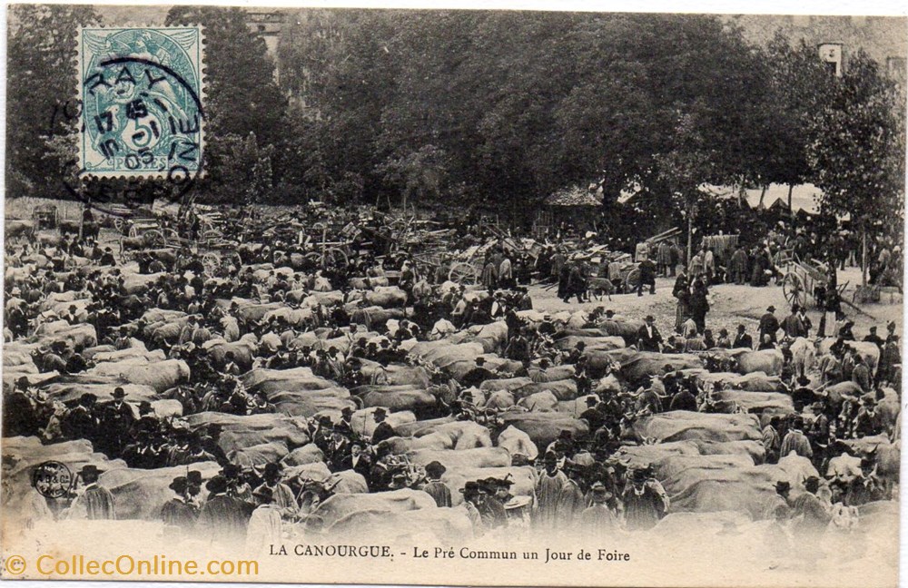 C09 - Le Pré Commun un jour de Foire cartes postales europe france c09 le pre commun un jour de foire