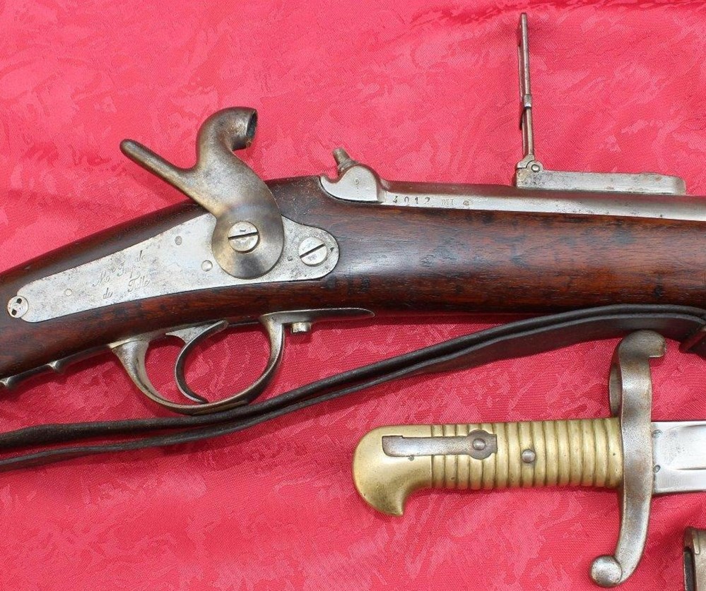 militaria autres carabine de chasseur modelle 1859