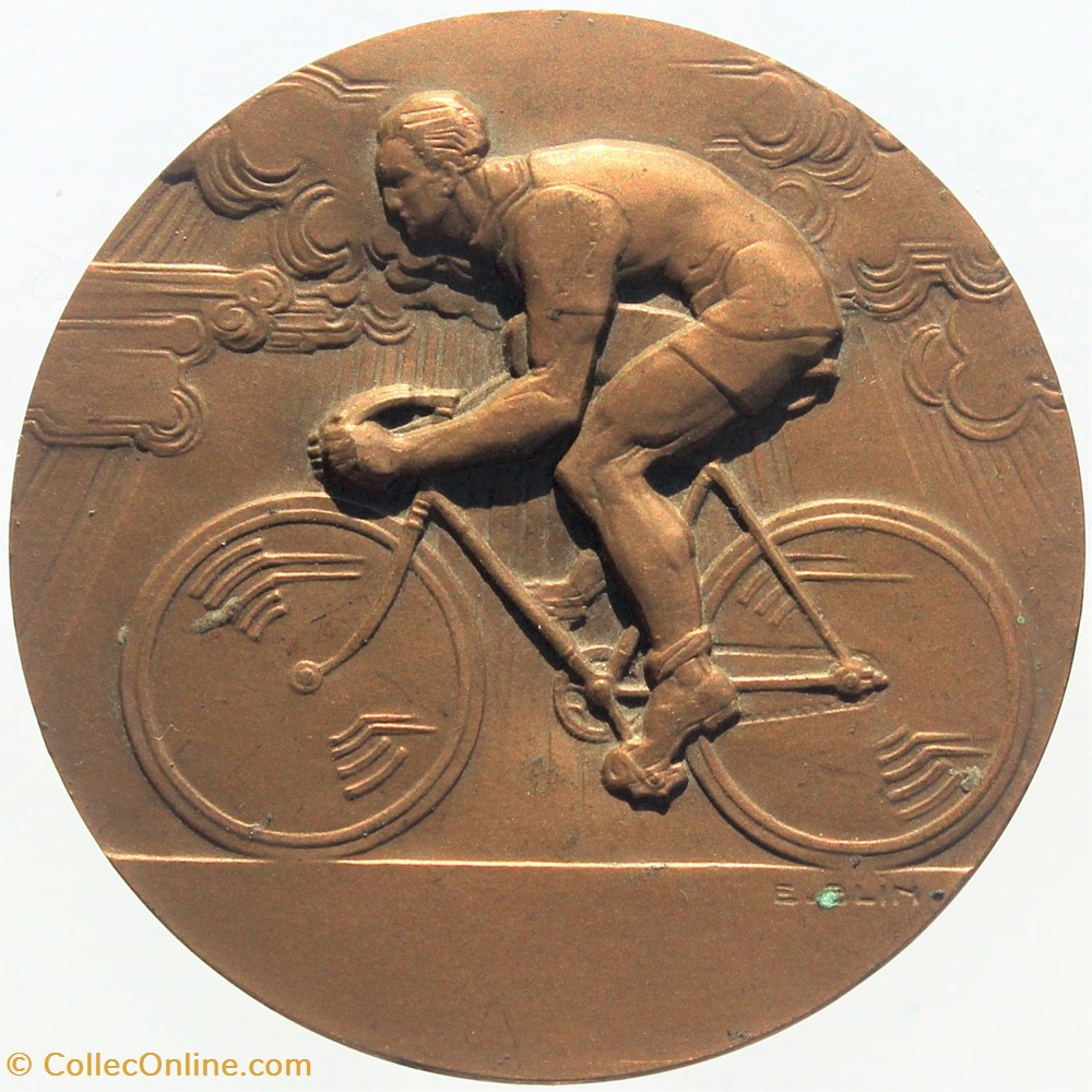 1962-1973 - Vélo / Député 2 medailles france 1962 1973 velo depute