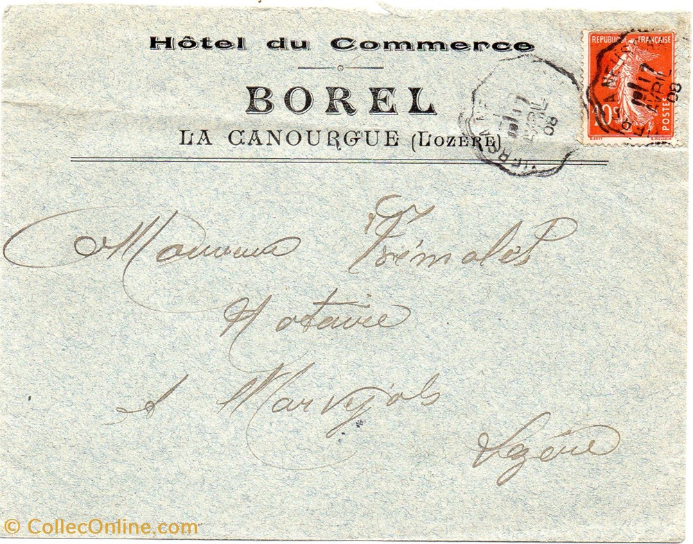 documents anciens factures commerciaux borel joseph 1908