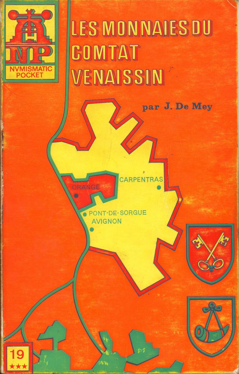 1975 - Monnaies du Comtat Venaissin, J. De Mey livres ouvrages 1975 monnaies du comtat venaissin j de mey