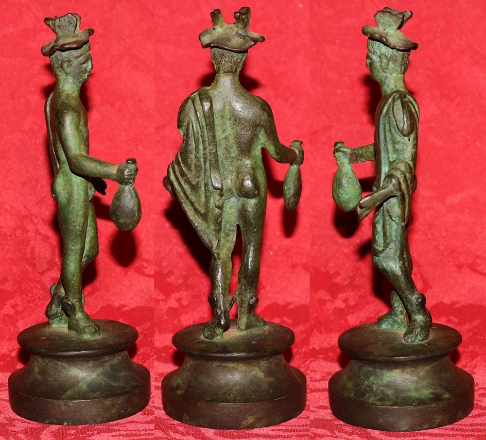 art antiquites bronzes mercure en bronze