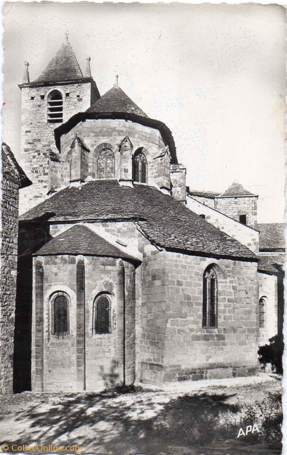 cartes postales europe france c34 203 eglise du xiie s abside