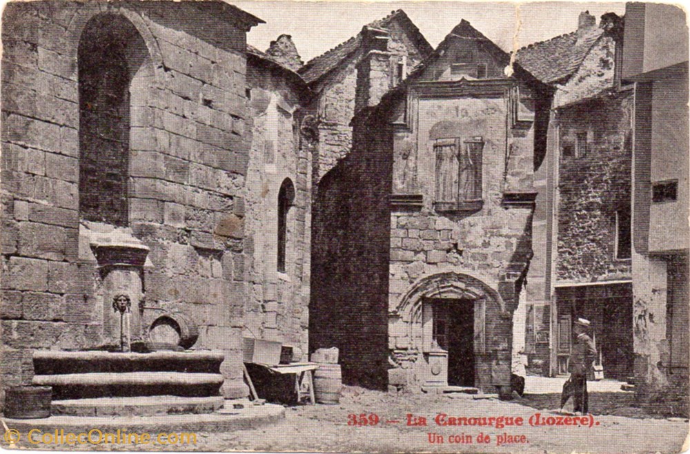 C14 - 359 - Un coin de Place cartes postales europe france c14 359 un coin de place
