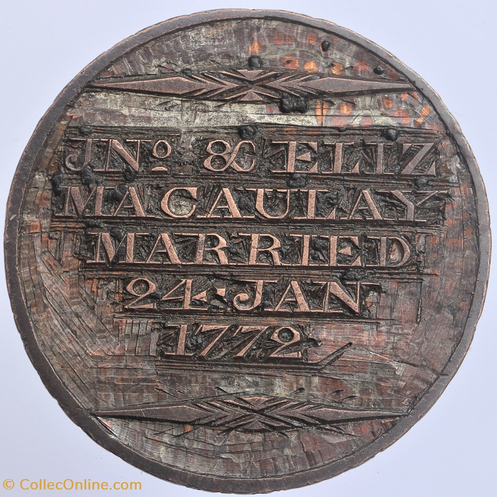 medailles royaume uni medaille de mariage famille macaulay