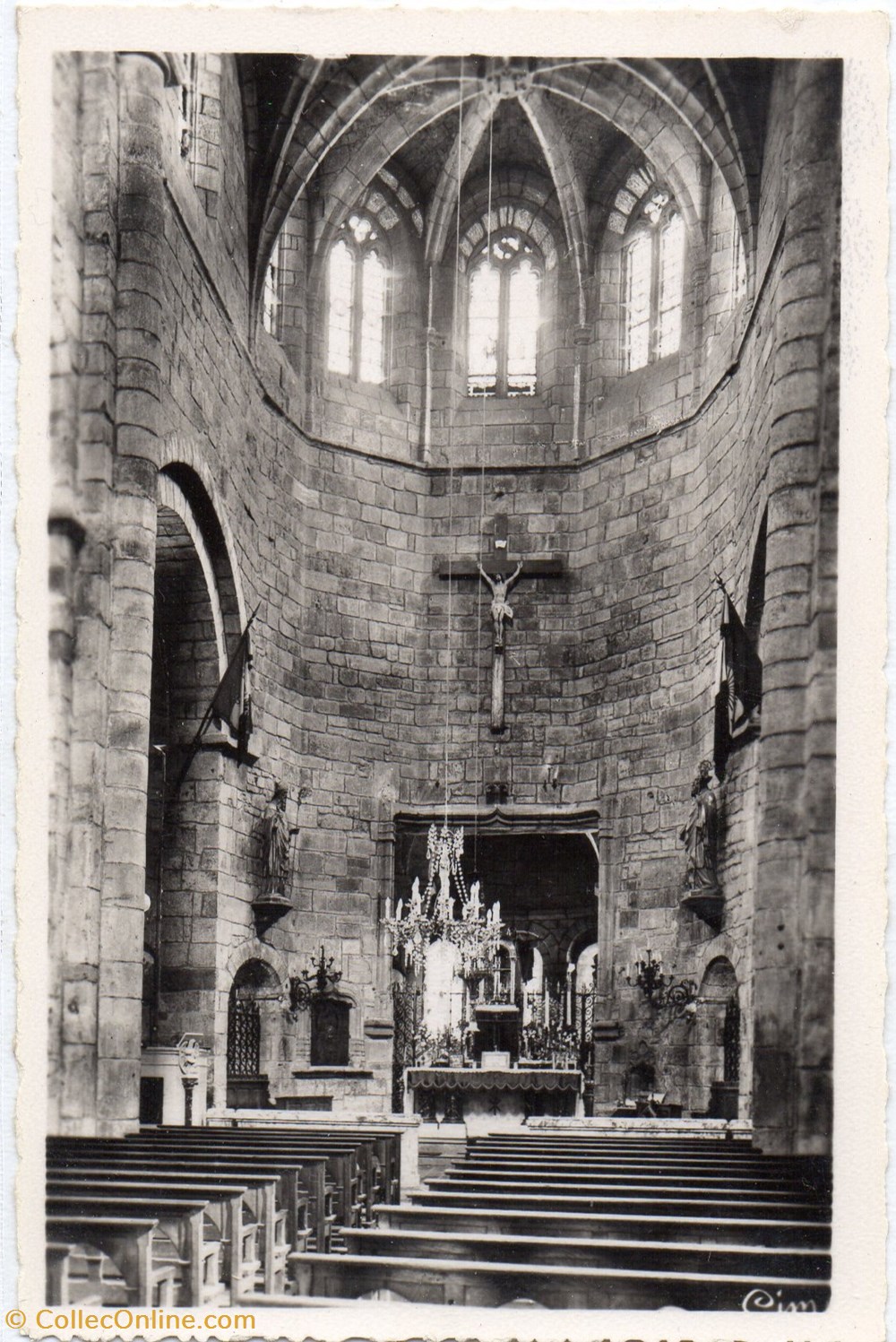 cartes postales europe france c36 17 interieur de eglise