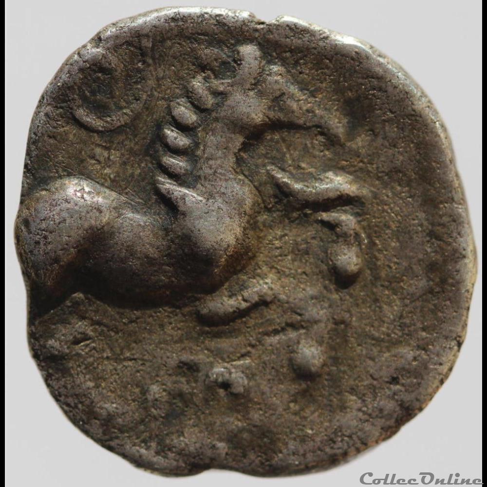série 1224 DT 3590 drachme PICTILOS monnaie antique gauloise serie 1224 dt 3590 drachme pictilos