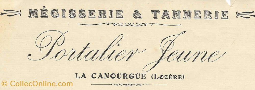 Portalier Jeune (1914) documents anciens factures commerciaux portalier jeune 1914