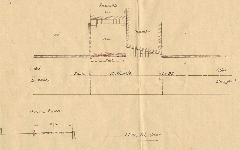 documents anciens autres 1932 rapport du subdivisionnaire