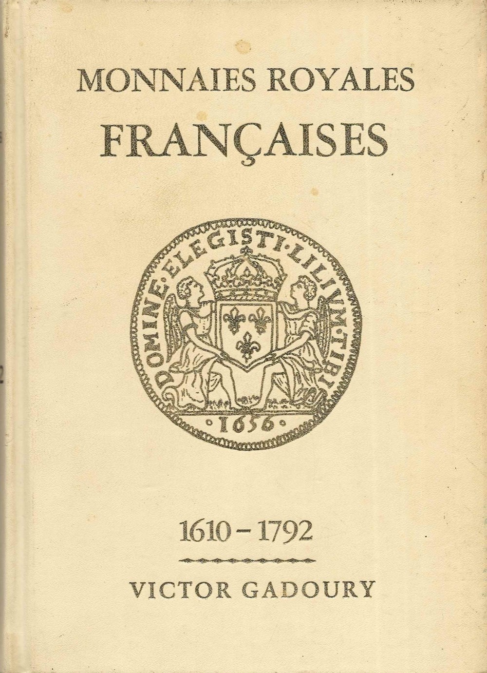 livres ouvrages 1986 monnaies royales francaises v gadoury
