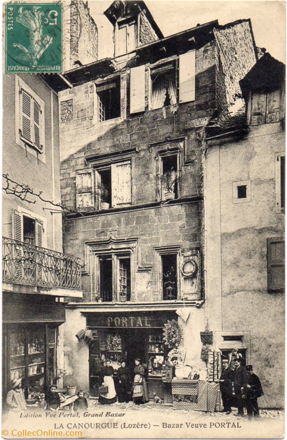 cartes postales europe france c06 bazar veuve portal