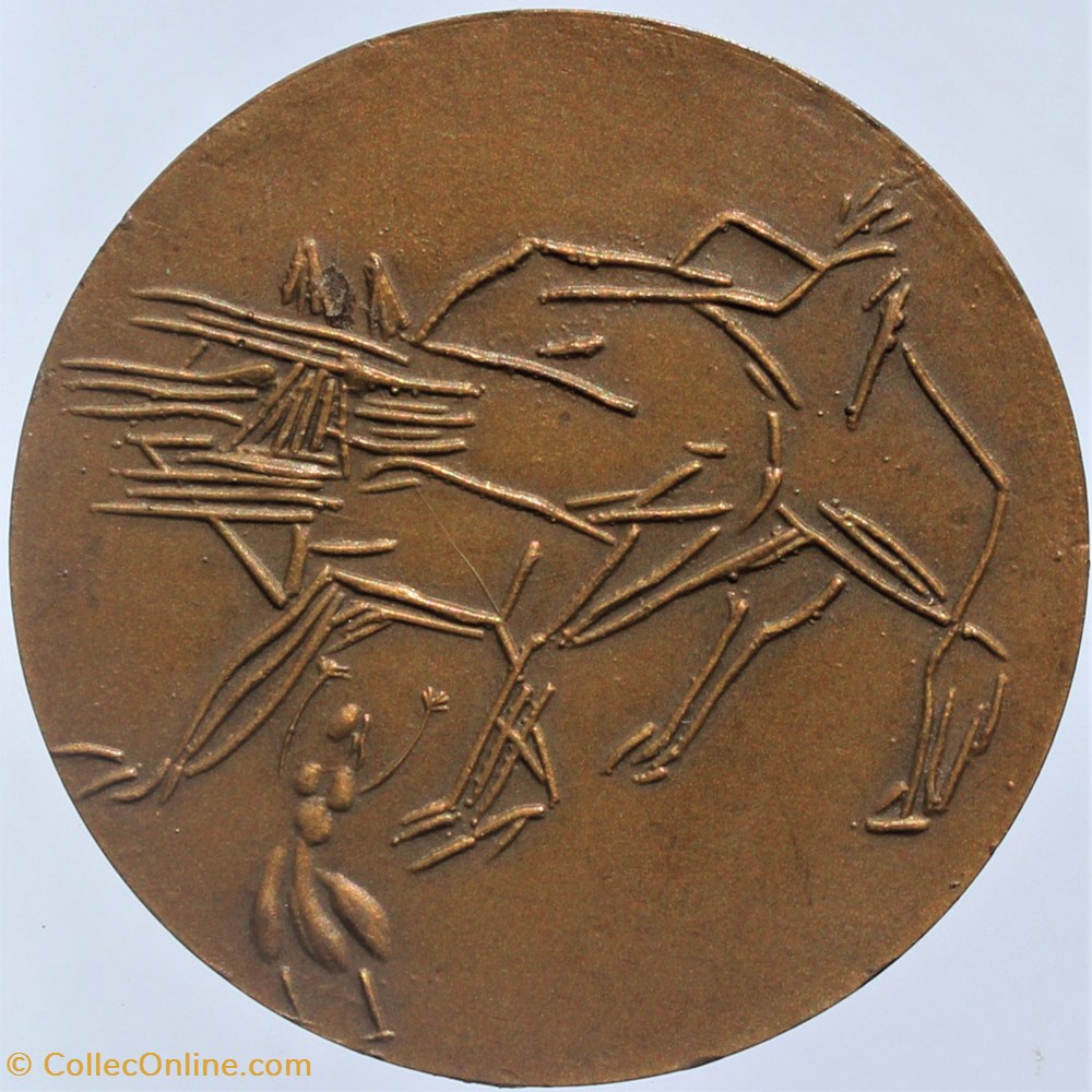 medailles france 1965 medaille bete du gevaudan