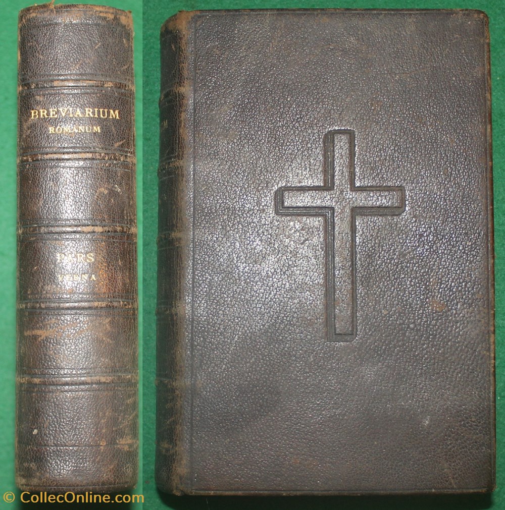 Bréviarum Romanum, 1894 livres bd revues breviarum romanum 1894