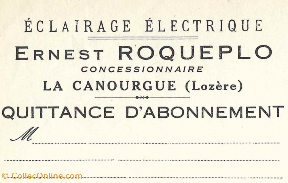 Roqueplo Ernest (1930-40) vieux papiers factures documents commerciaux roqueplo ernest 1930 40