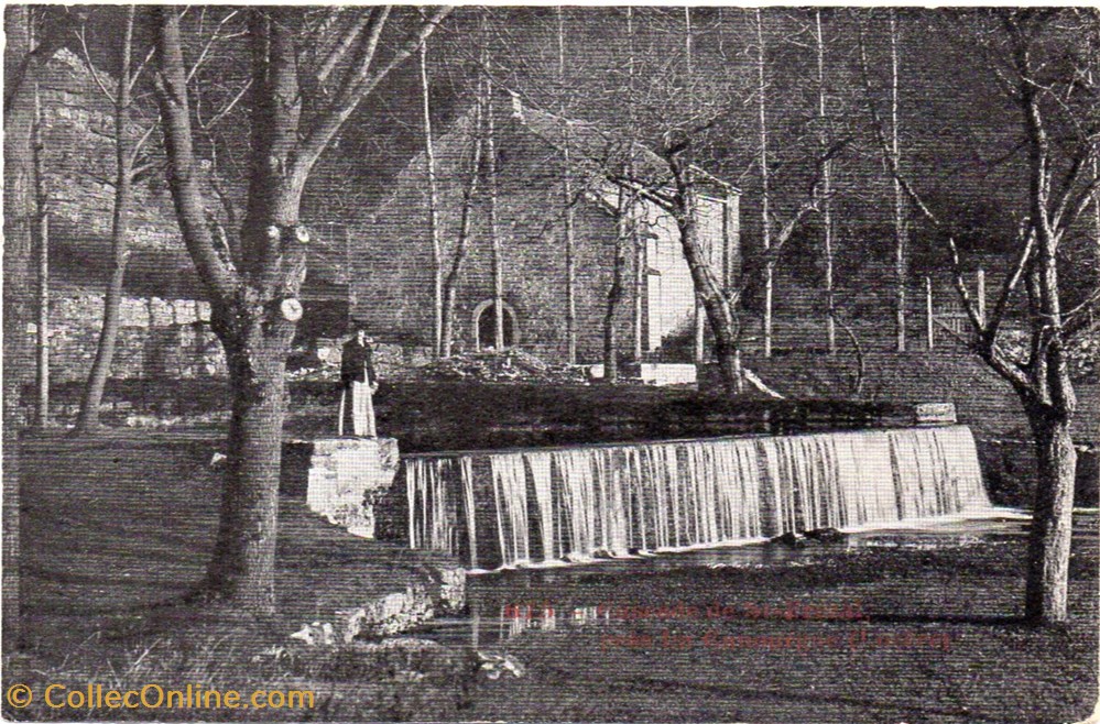 cartes postales europe france c14 670 cascade de st frezal