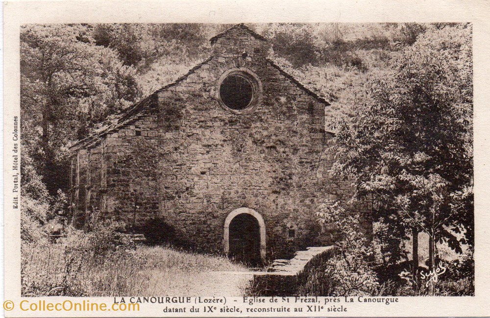 cartes postales europe france c14 eglise de st frezal