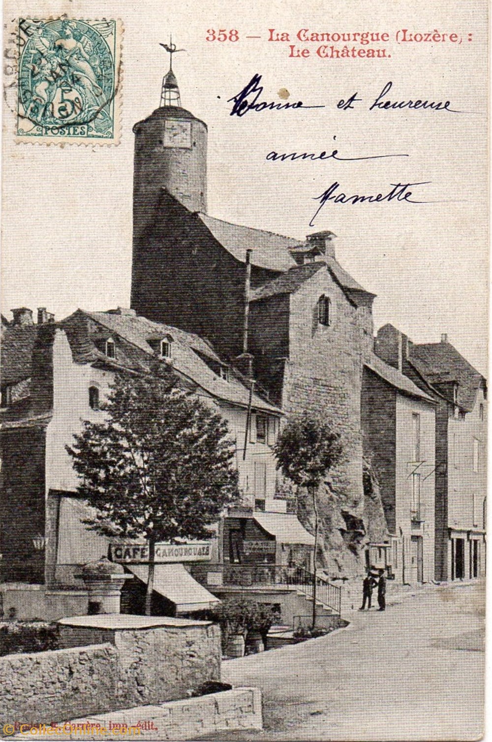 cartes postales europe france c14 358 le chateau