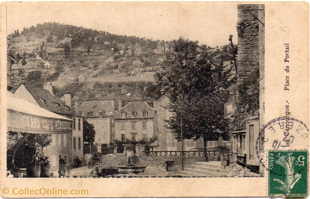 cartes postales europe france c12 place du portail