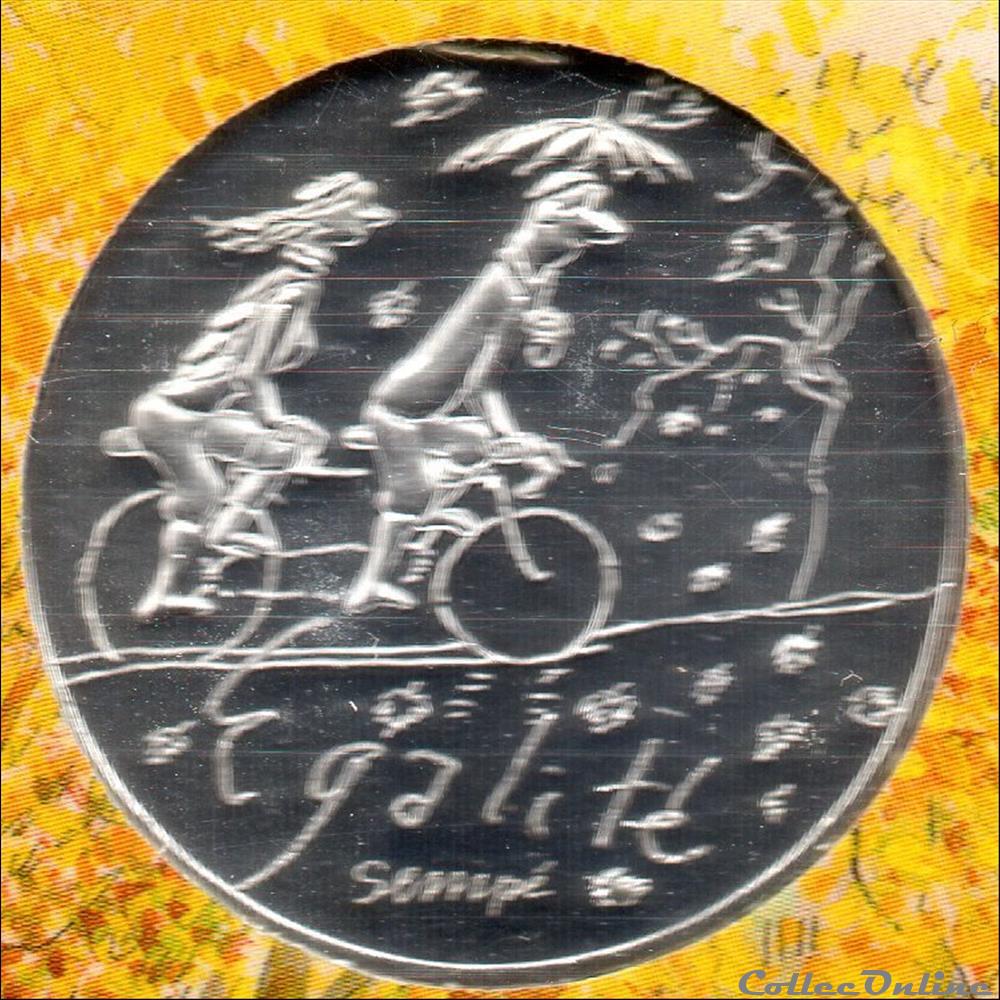 2014 - 10 euro Sempé - Egalité, automne monnaies euros france 2014 10 euro sempe egalite automne