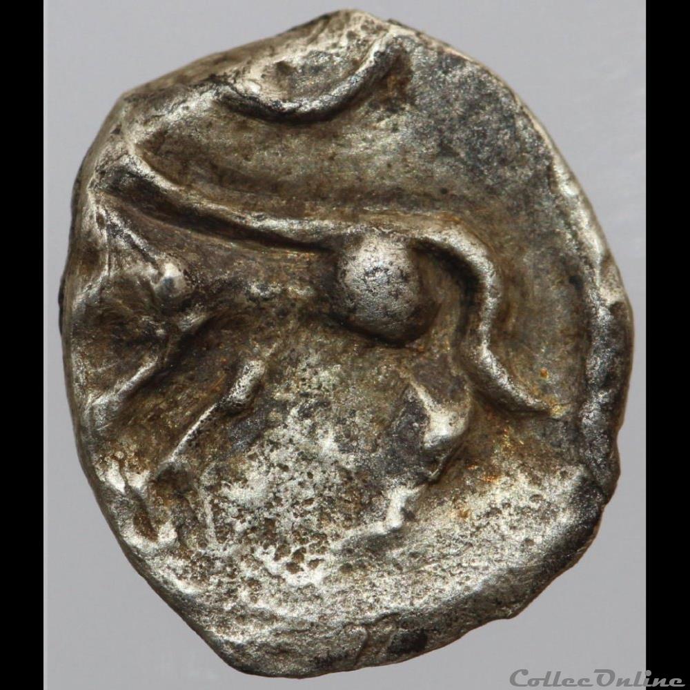 monnaie antique gauloise cl serie 9 2 obole au sanglier