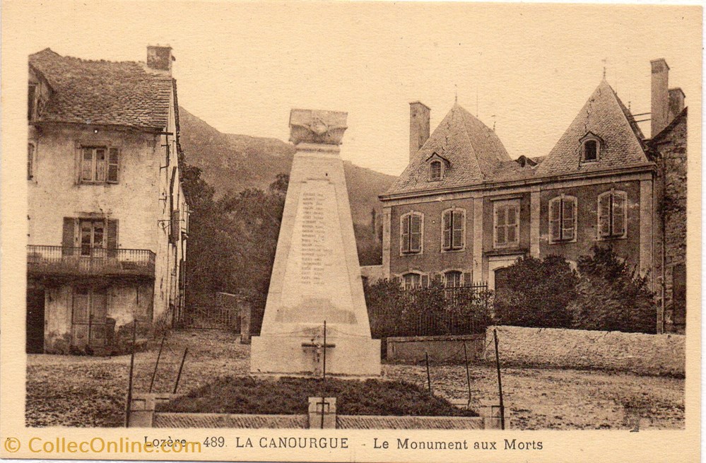 cartes postales europe france c03 489 le monument aux morts