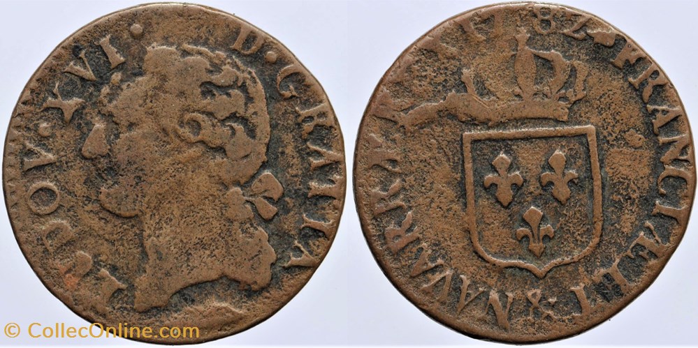 monnaies europe medievale france royales dy 1715 louis xvi 1 2 sol 1782 aix