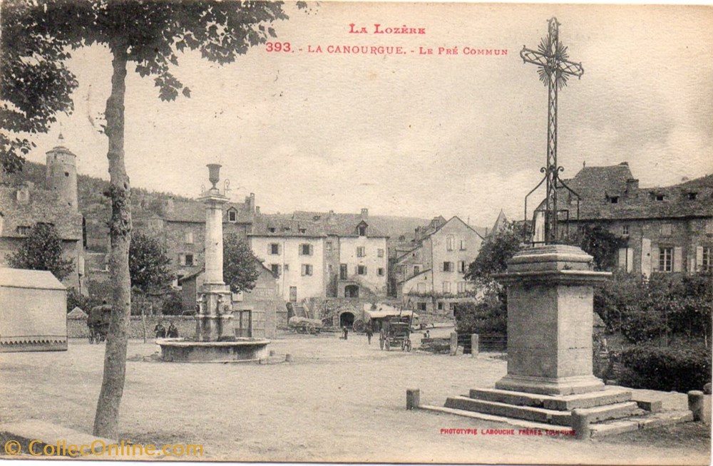 cartes postales europe france c15 393 le pre commun